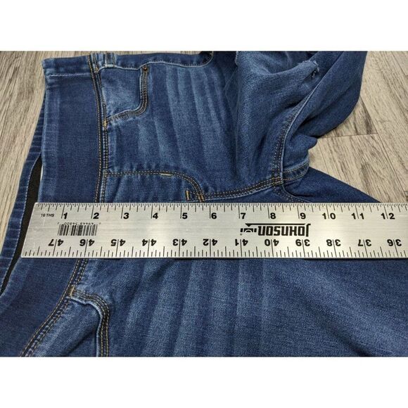 (3/$35) Old Navy Womens Size 0 Pull On Distressed Rockstar Skinny Jeans Jeggings - Picture 9 of 10